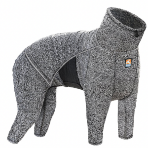 Kurgo "Stowe" Base Layer For Dogs - Heather Black